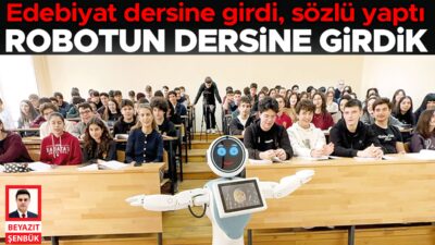 Kabataş Erkek Lisesi’nde İnsansı Robot Öğretmen Deneyimi Kabataş Erkek Lisesi’nde