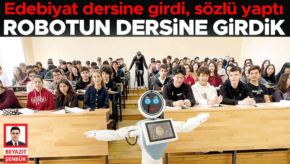 Robot Ogretmen Tarihi Lisede Sozlu Yapiyor MEB Yonetmeligi Uzerine