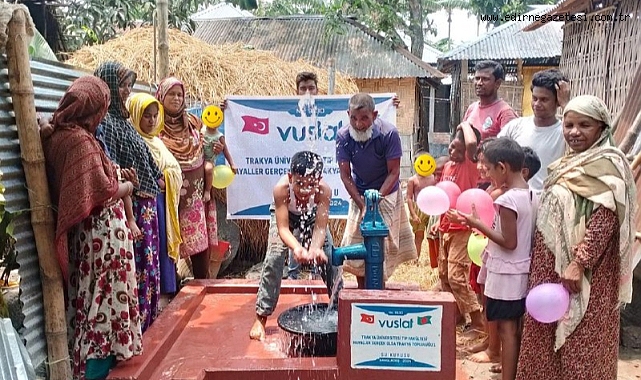 Flaş Gelişme: Trakya Üniversitesi’nden Bangladeş’e İki Su Kuyusu Trakya Üniversitesi’nin