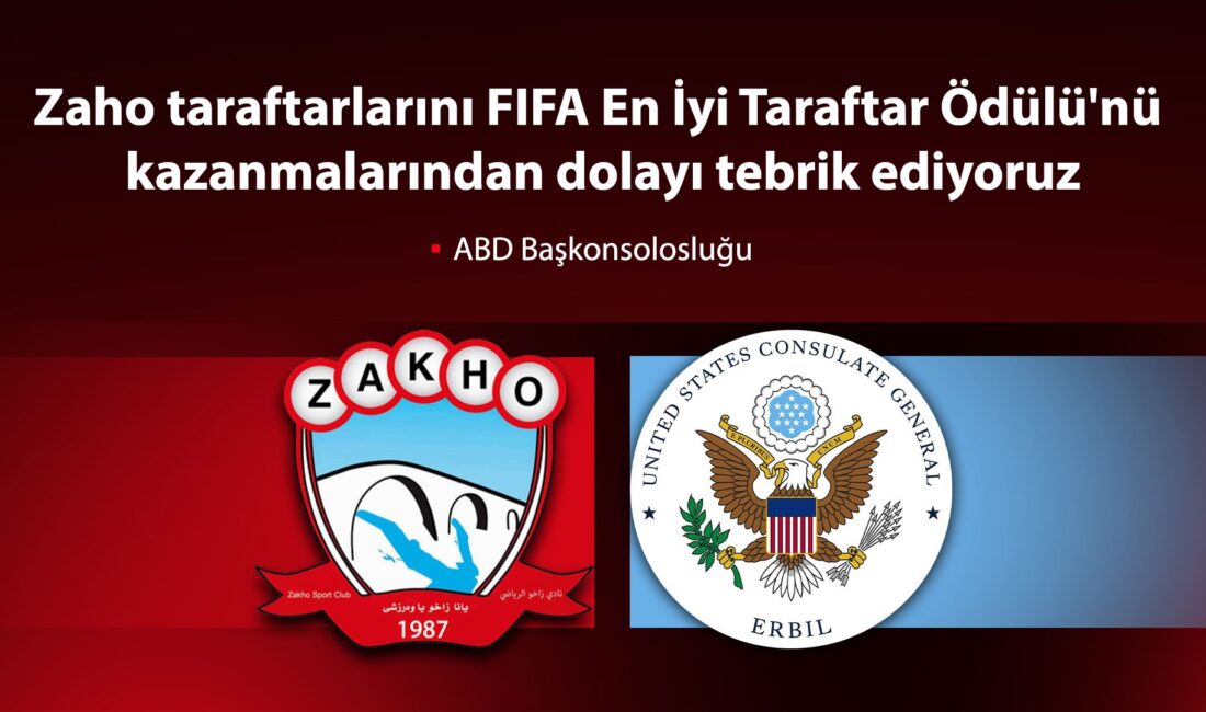 Zaho Spor Kulübü Taraftarları, FIFA En İyi Taraftar Ödülü’nü Kazandı